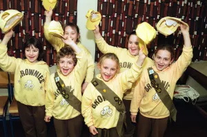 Members of the 1st Billingham Brownie pack celebrating getting a cash grant to be spent Members of the 1st Billingham Brownie pack celebrating getting a cash grant to be spent
