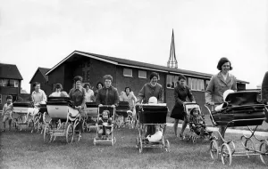 Members of Gosforth Mother Club had a long walk today, on 19th May 1971 - a three mile Members of Gosforth Mother Club had a long walk today, on 19th May 1971 - a three mile