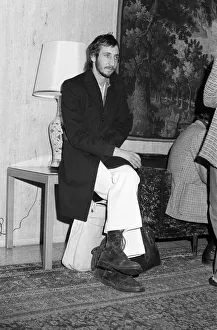 Members of The Who rock group. Guitarist Pete Towshend. 8th December 1973 Members of The Who rock group. Guitarist Pete Towshend. 8th December 1973