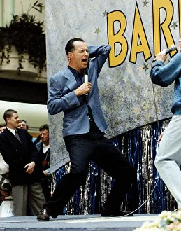 Michael Barrymore comedian - performing on stage May 1992 Michael Barrymore comedian - performing on stage May 1992