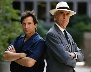 Michael Brandon Actor with Christopher Lee A©Mirrorpix Michael Brandon Actor with Christopher Lee A©Mirrorpix