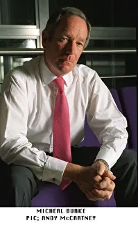 Michael Burke Newsreader and TV Presenter A©mirrorpix Michael Burke Newsreader and TV Presenter A©mirrorpix