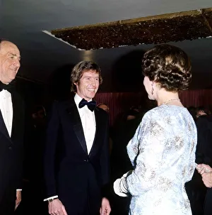 Michael Crawford Actor meets The Queen - December 1972 At the Premiere of Michael Crawford Actor meets The Queen - December 1972 At the Premiere of