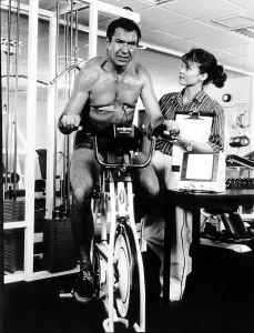 Michael Elphic Actor from the TV drama Boon getting in shape for a new improved look Michael Elphic Actor from the TV drama Boon getting in shape for a new improved look
