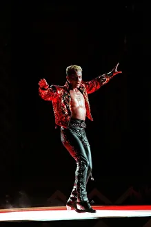 Michael Flatley Dancer July 98 Dancing on stage in hyde park in his last show of Michael Flatley Dancer July 98 Dancing on stage in hyde park in his last show of