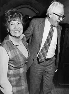 Michael Foot and Jill Craigie celebrate his election as labour party leader - November Michael Foot and Jill Craigie celebrate his election as labour party leader - November