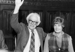 Michael Foot and wife Jill Craigie after his election as leader of the Labour party Michael Foot and wife Jill Craigie after his election as leader of the Labour party