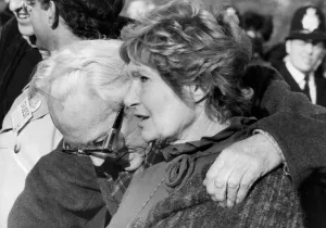 Michael Foot and wife Jill Craigie - October 1983 ----- MICHAEL Michael Foot and wife Jill Craigie - October 1983 ----- MICHAEL