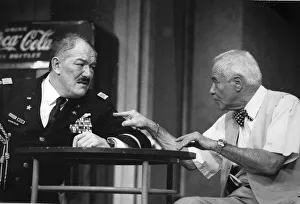 Michael Gambon and Jack Lemmon acting in Donald Freed's play Veterans Day' Michael Gambon and Jack Lemmon acting in Donald Freed's play Veterans Day'