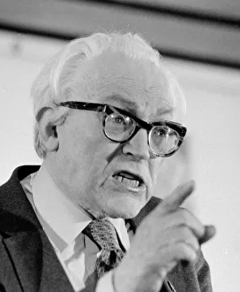 Michael Labour Party Leader Michael Foot seen here talking at the London College of Michael Labour Party Leader Michael Foot seen here talking at the London College of
