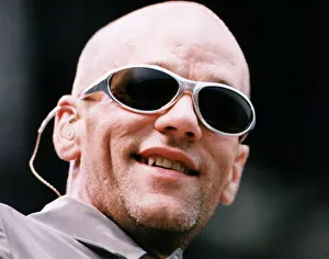 Michael Stipe lead singer pop group REM 1995 Michael Stipe lead singer pop group REM 1995