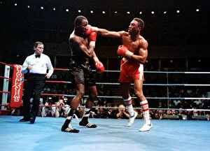 Michael Watson v Mike McCullam April 1990 Boxing Super middle-weight Michael Watson v Mike McCullam April 1990 Boxing Super middle-weight