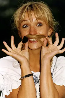Michaela Strachan TV Presenter as Goldilocks in a pantomime in Wimbledon Theatre Michaela Strachan TV Presenter as Goldilocks in a pantomime in Wimbledon Theatre