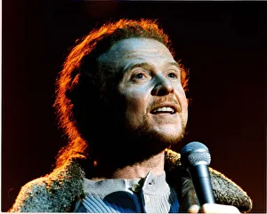 Mick Hucknall pop singer with Simply Red performing on stage Mick Hucknall pop singer with Simply Red performing on stage