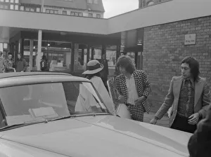 Mick Jagger, his girlfriend Bianca Macias and Charlie Watts arrive at Coventry Theatre Mick Jagger, his girlfriend Bianca Macias and Charlie Watts arrive at Coventry Theatre