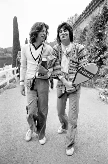 Mick Jagger and Ronnie Wood take time out to relax in the South of France Mick Jagger and Ronnie Wood take time out to relax in the South of France