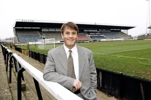 Micky Adams at Fulham Football Club's Craven Cottage ground. 16th December 1996 Micky Adams at Fulham Football Club's Craven Cottage ground. 16th December 1996