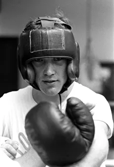 Middleweight boxer Alan Minter October 1972 British Olympic Boxing Bronze Medalist Middleweight boxer Alan Minter October 1972 British Olympic Boxing Bronze Medalist