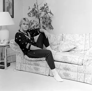 Mike Nolan August 1987 Singer with Bucks Fizz Pop Music Band Mike Nolan August 1987 Singer with Bucks Fizz Pop Music Band