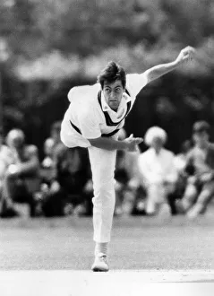 Mike Watkinson Lancs Cricket. June 1987 P007254 Mike Watkinson Lancs Cricket. June 1987 P007254