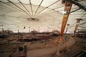 Millennium Dome at Greenwich in London December 1998 Millennium Dome at Greenwich in London December 1998