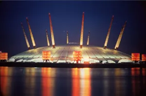 The Millennium Dome on Millennium Eve December 1999 The Millennium Dome on Millennium Eve December 1999