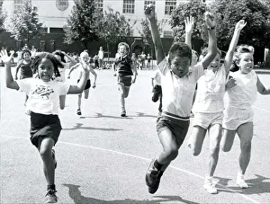 Mini Olympics, Bardley school training. Ladbroke Grove August 1983 Mini Olympics, Bardley school training. Ladbroke Grove August 1983