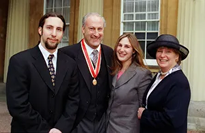 Mirror Group chairman Sir Victor Blank, pictured with family after being knighted by Mirror Group chairman Sir Victor Blank, pictured with family after being knighted by