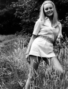 Anne Aston Mini Dress Print, August 1969