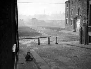 Liverpool Slum Housing Print, 1949