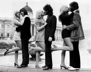 Three of the Tremeloes to be married, 1969 Print