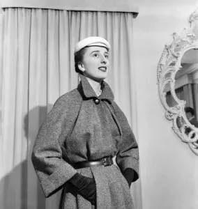 London Fashion Week History Prints: Clothing: Fashion. Christian Dior of London showed a collection of suits