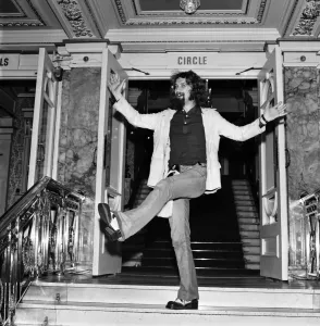 0000to0099 Prints: Black and white print of Billy Connolly at the Palladium