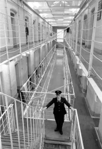 0000to0099 Prints: Parkhurst Prison Guard Print November 1984