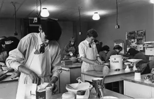 Ty Celyn Sec Mod School Cookery Class Print, 1st Nov 1964