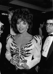 Joan Collins British Actress Print by Mirrorpix