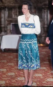 Princess Anne at Scottish Woman of the Year Awards Print 1987