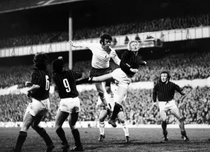 AC Milan v Tottenham Hotspur UEFA Cup Semi Final 1972 Print