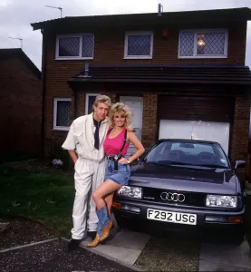 Frank McAvennie & Jenny Blyth 1989 Print