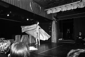 Stripper Striptease at Raymonds Revue Bar Print, London 1968