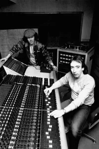 AC/DC Print - Brian Johnson at Lynx Studios, Newcastle 1983