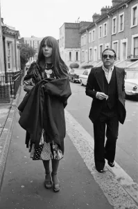 David Bailey Stands Bail for Penelope Tree Print 1972