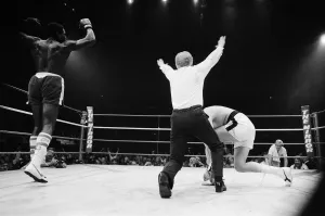 Frank Bruno European Heavyweight Title Win Print 01098