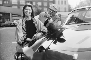 Two of the Greats Print, Glenda Jackson and Cary Grant 1975