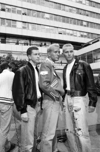 Bros at BBC's Pebble Mill Studios Print, 1st September 1988