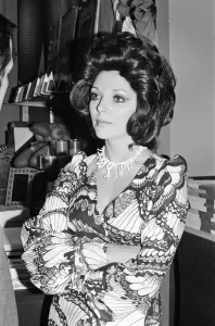 Joan Collins Opens Extravaganza 70 Print, May 29th 1970