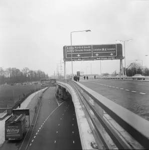 M4 Motorway Print: Chiswick to Carmarthen, 1965