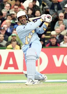 Mohammed Azharuddin Indian batsman June 1999 ON HIS WAY TO HIS 50 against Pakistan Mohammed Azharuddin Indian batsman June 1999 ON HIS WAY TO HIS 50 against Pakistan