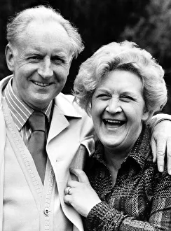 Mollie Sugden Actress with her husband William Sugden May 1978 dbase Mollie Sugden Actress with her husband William Sugden May 1978 dbase