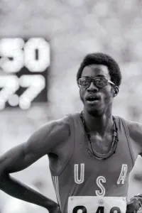 Montreal 1976 Edwin Moses after winning the 400m hurdles final Montreal 1976 Edwin Moses after winning the 400m hurdles final